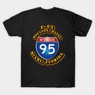 Highways - I 95 T-Shirt